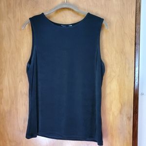 Black Sleeveless Top With Spandex